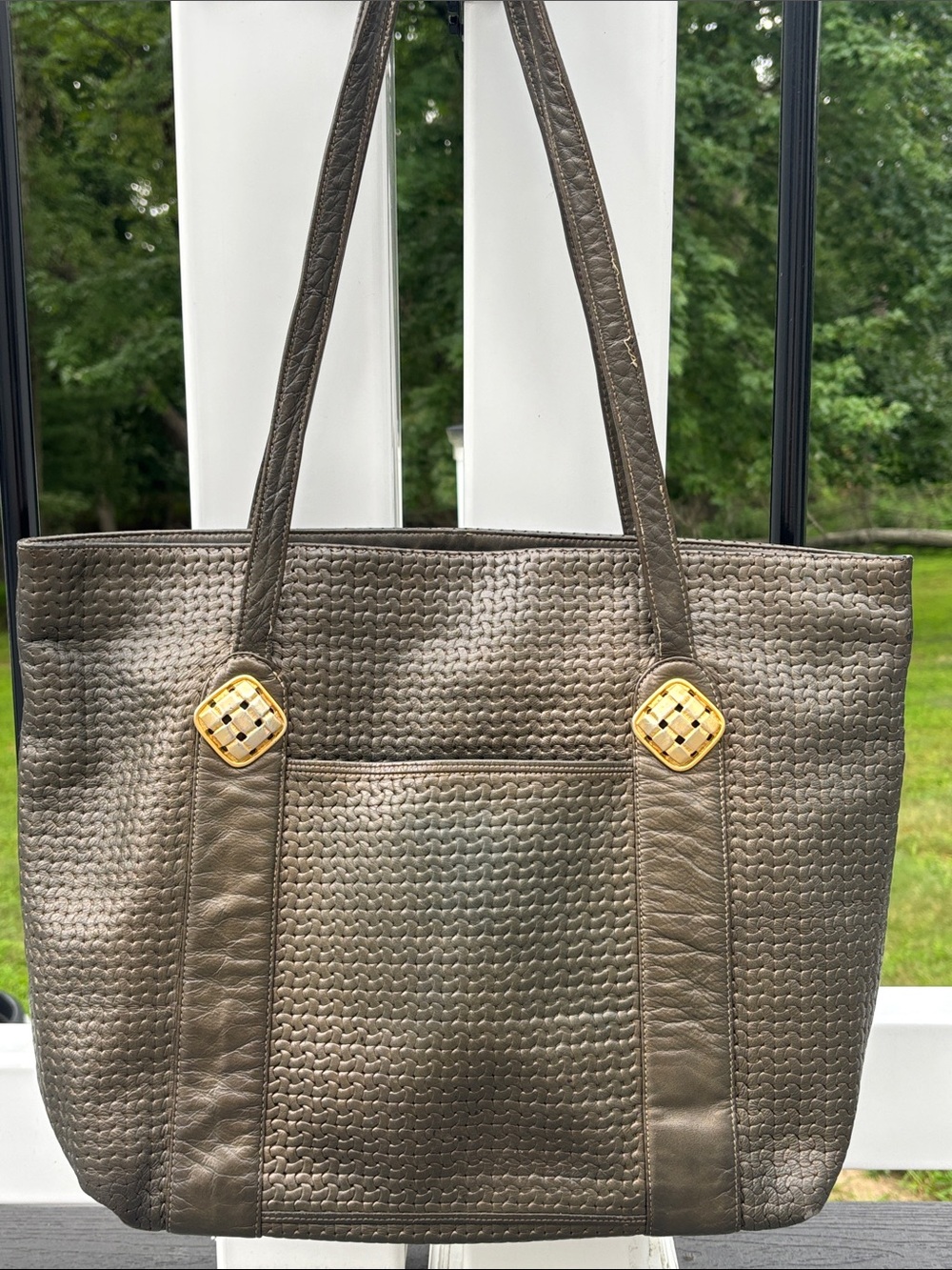 Vintage SUSAN GAIL Genuine Leather Tote bag